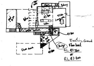 Northern Beaches designs - Home design concept sketch